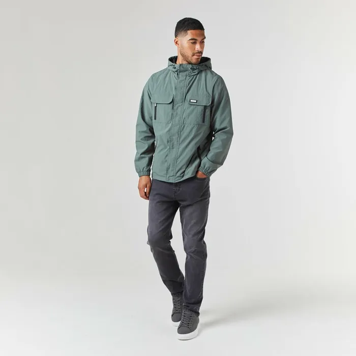 Closure London Tech Utility Jacket Sage Men Coats and Jackets