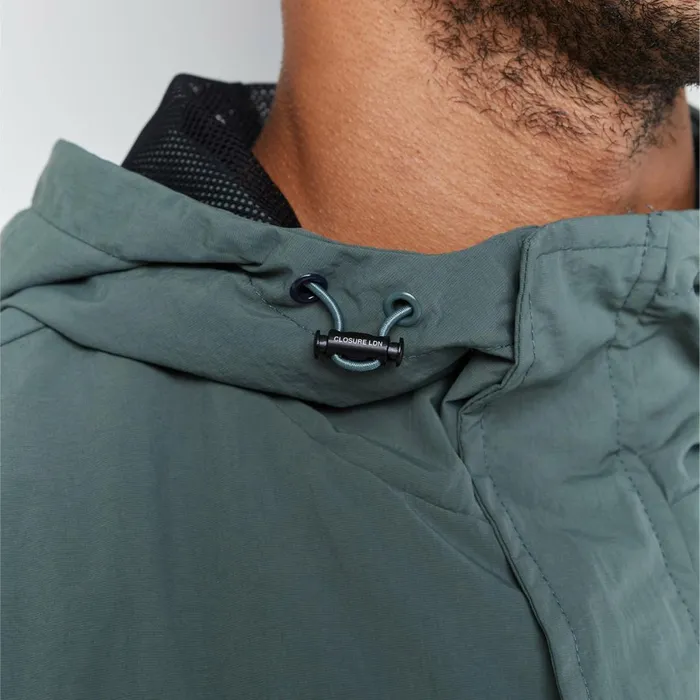 Closure London Tech Utility Jacket Sage Men Coats and Jackets