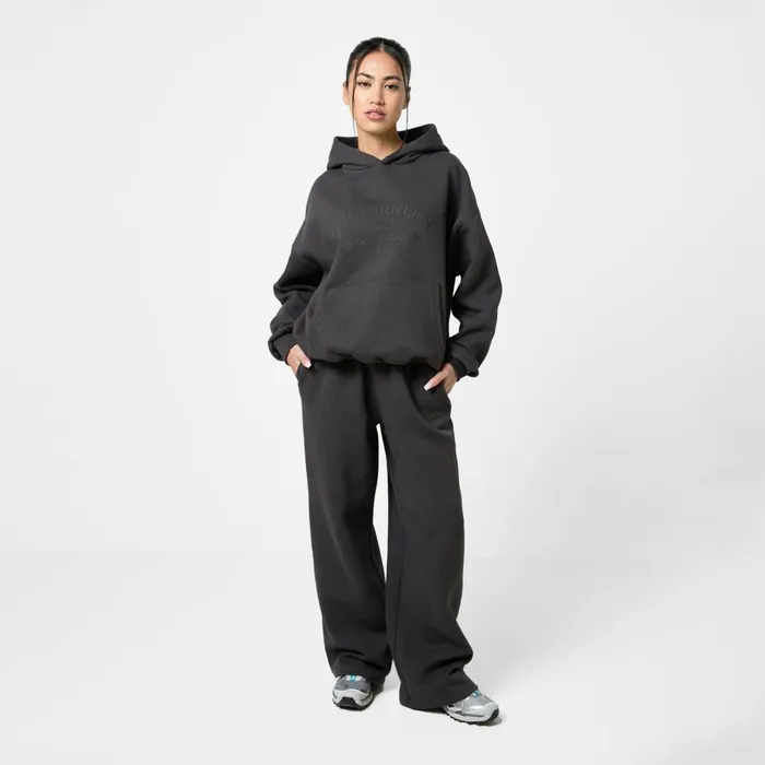 Closure London Tonal Arch Tracksuit Washed Black Women Sets