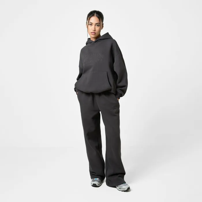 Closure London Tonal Arch Tracksuit Washed Black Women Sets