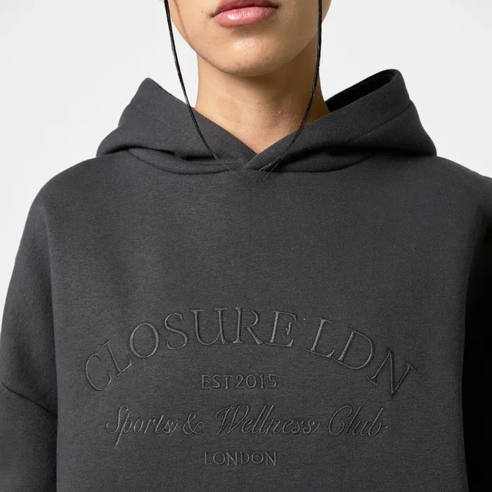 Closure London Tonal Arch Tracksuit Washed Black Women Sets