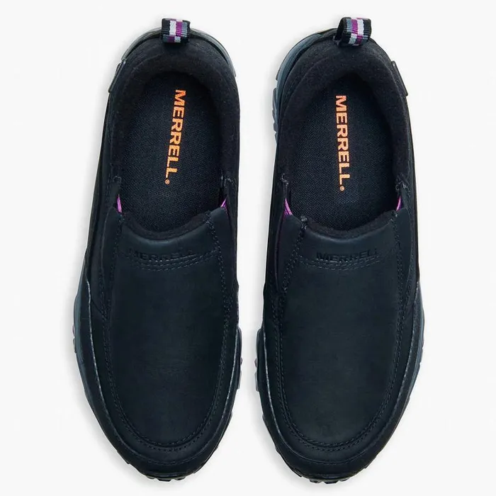 ColdPack Ice Moc Waterproof Wide Width Black Women Merrell SlipOns
