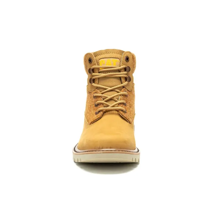 Colorado 20 Harris Tweed Boot Amber Gold MenWomen Cat Footwear Boots