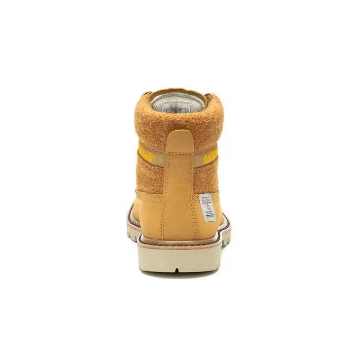 Colorado 20 Harris Tweed Boot Amber Gold MenWomen Cat Footwear Boots