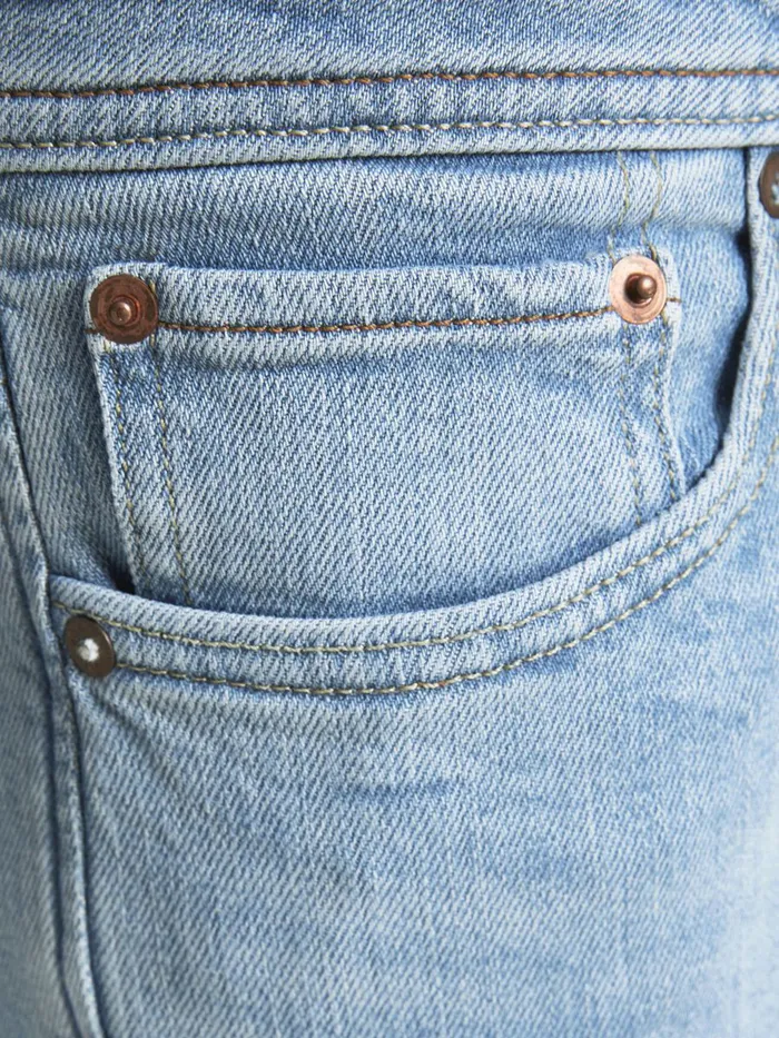 Comfort Jeans JACK and JONES Mens MIKE ORIGINAL AM 251 COMFORT FIT JEANS Blue Blue Denim