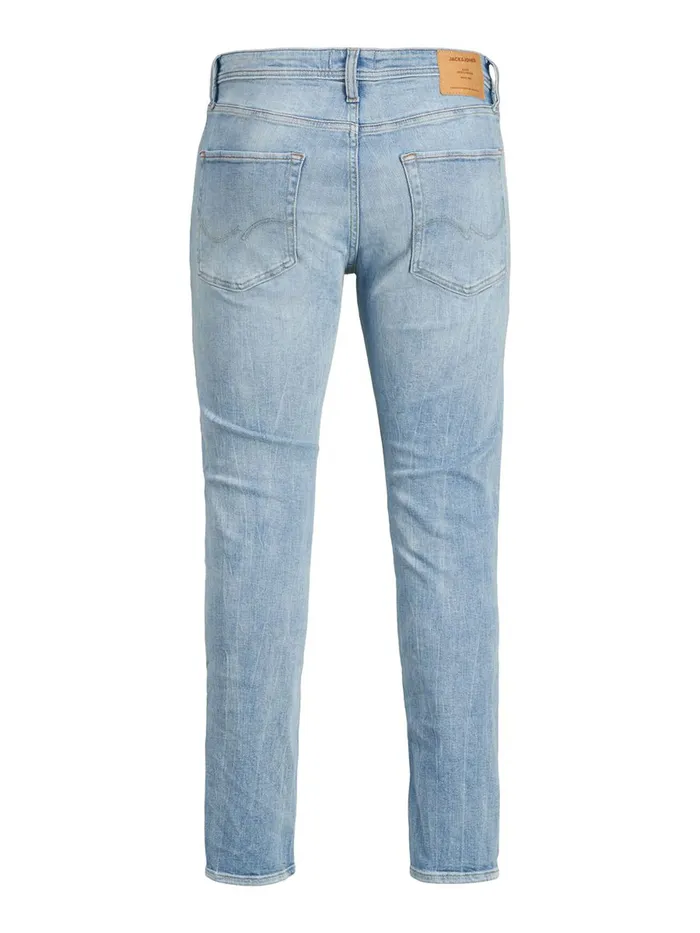Comfort Jeans JACK and JONES Mens MIKE ORIGINAL AM 251 COMFORT FIT JEANS Blue Blue Denim