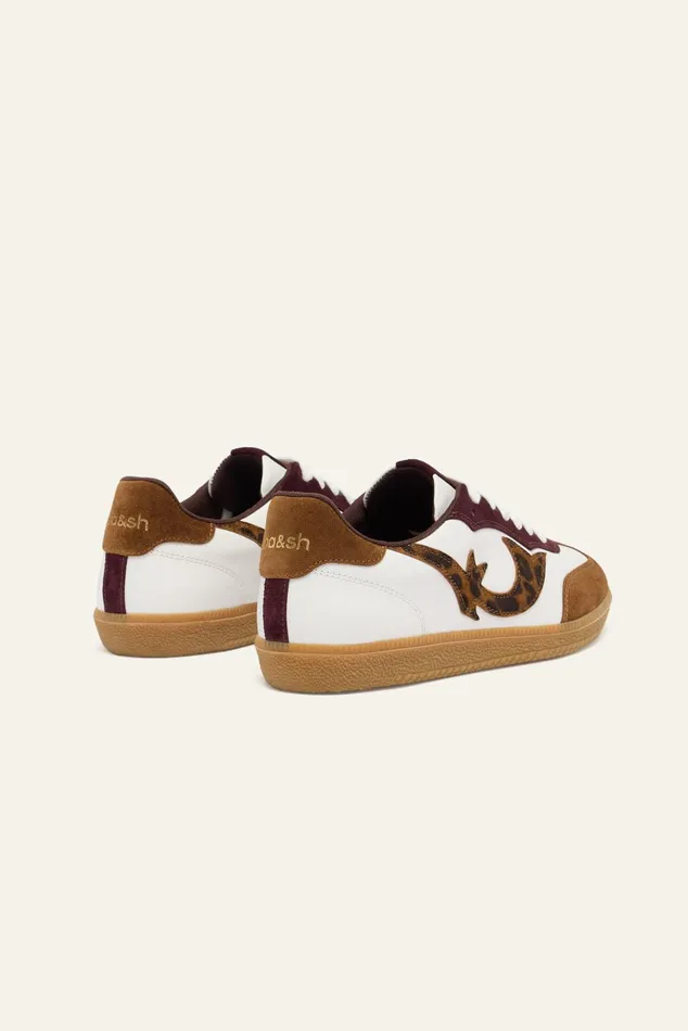Contrasting Sole Sneakers Crew Printed Women Baandsh Shoes