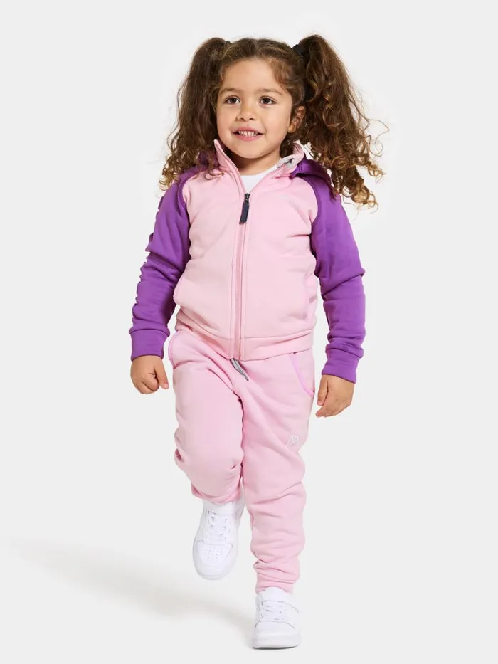 Corin Kids039 FullZip 8 Tulip Purple Kids Didriksons Softshell Jackets