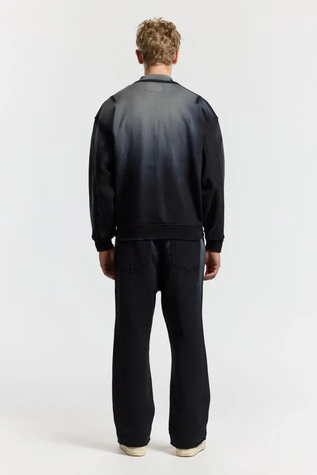 COTTON CITIZEN Berlin Bomber Jacket Black Cast Women Sweatshirts