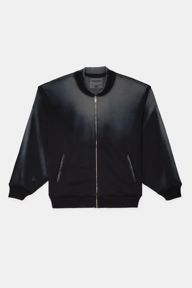 COTTON CITIZEN Berlin Bomber Jacket Black Cast Women Sweatshirts