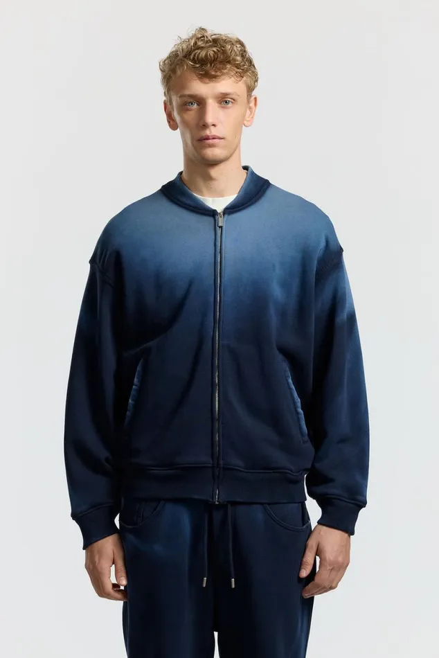 COTTON CITIZEN Berlin Bomber Jacket Navy Cast Women Sweatshirts COTTON CITIZEN Berlin Bomber Jacket Navy Cast Women Sweatshirts