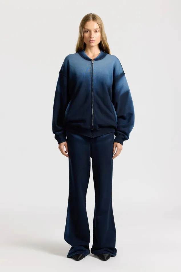 COTTON CITIZEN Berlin Bomber Jacket Navy Cast Women Sweatshirts COTTON CITIZEN Berlin Bomber Jacket Navy Cast Women Sweatshirts