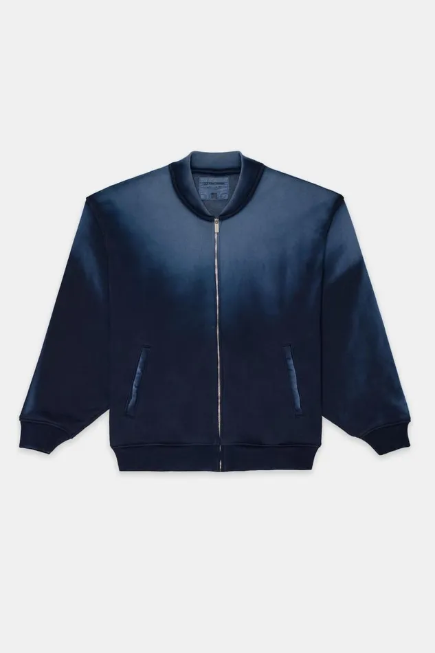 COTTON CITIZEN Berlin Bomber Jacket Navy Cast Women Sweatshirts COTTON CITIZEN Berlin Bomber Jacket Navy Cast Women Sweatshirts