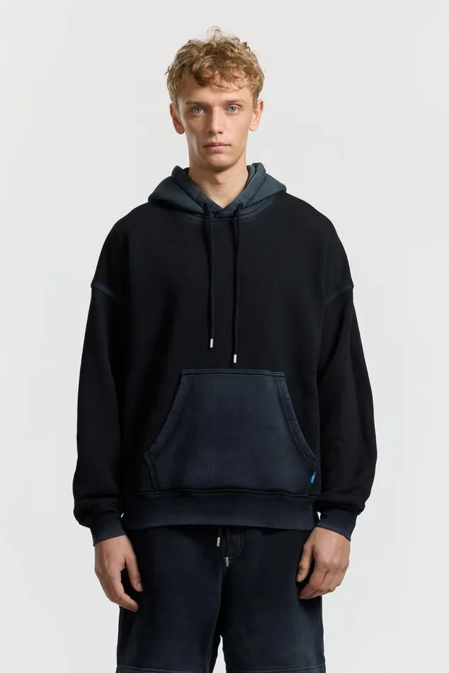 COTTON CITIZEN Boston Hoodie Vintage Black Men Sweatshirts
