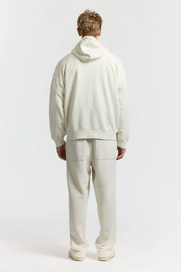 COTTON CITIZEN Boston Zip Hoodie Vintage Bone Men Sweatshirts COTTON CITIZEN Boston Zip Hoodie Vintage Bone Men Sweatshirts