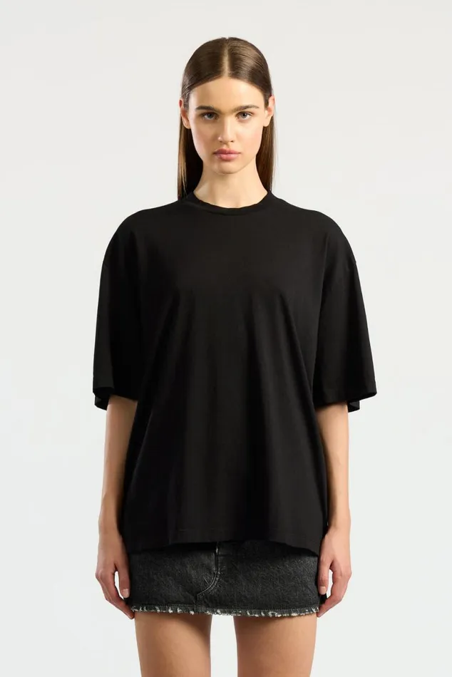 COTTON CITIZEN Bowie Tee Jet Black Women Tees