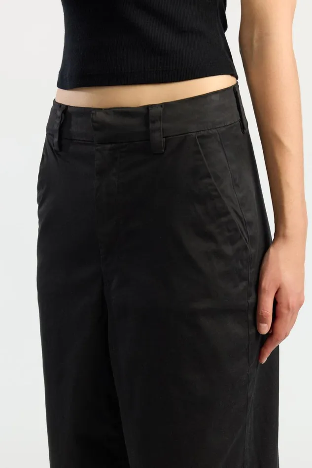 COTTON CITIZEN London Relaxed Pant Jet Black Women Pants