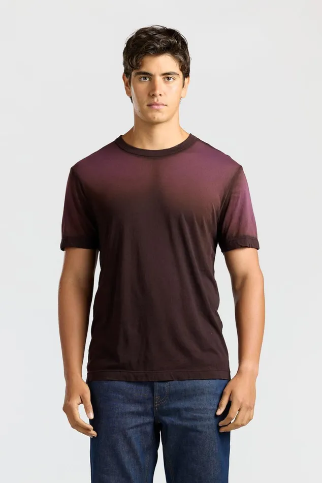COTTON CITIZEN Prince Tee Eggplant Cast Men Tees
