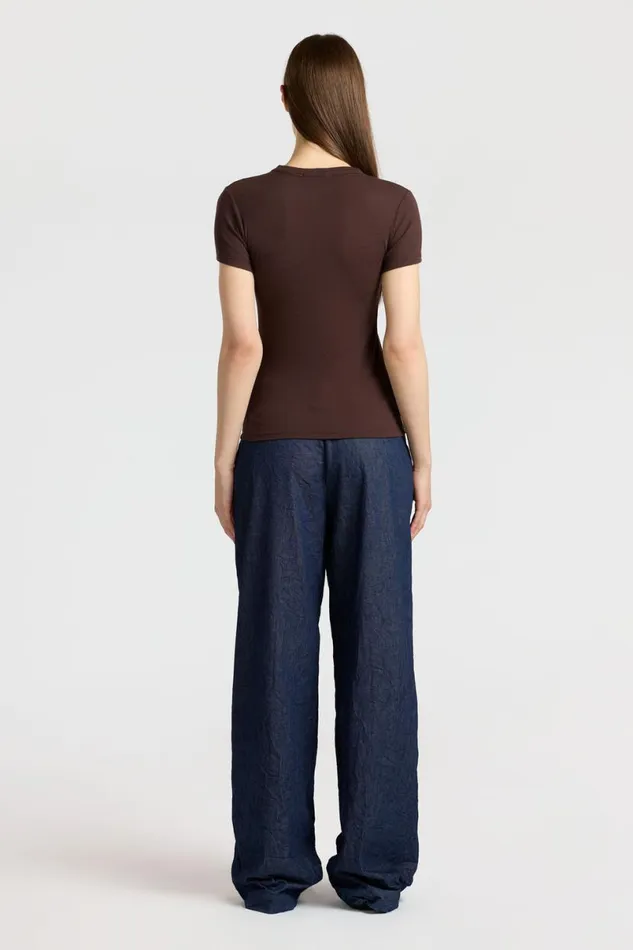 COTTON CITIZEN Verona Tee Chocolate Women Tees