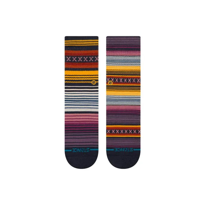 Cotton Crew Socks Curren 8211 Grape Kids Stance Kids