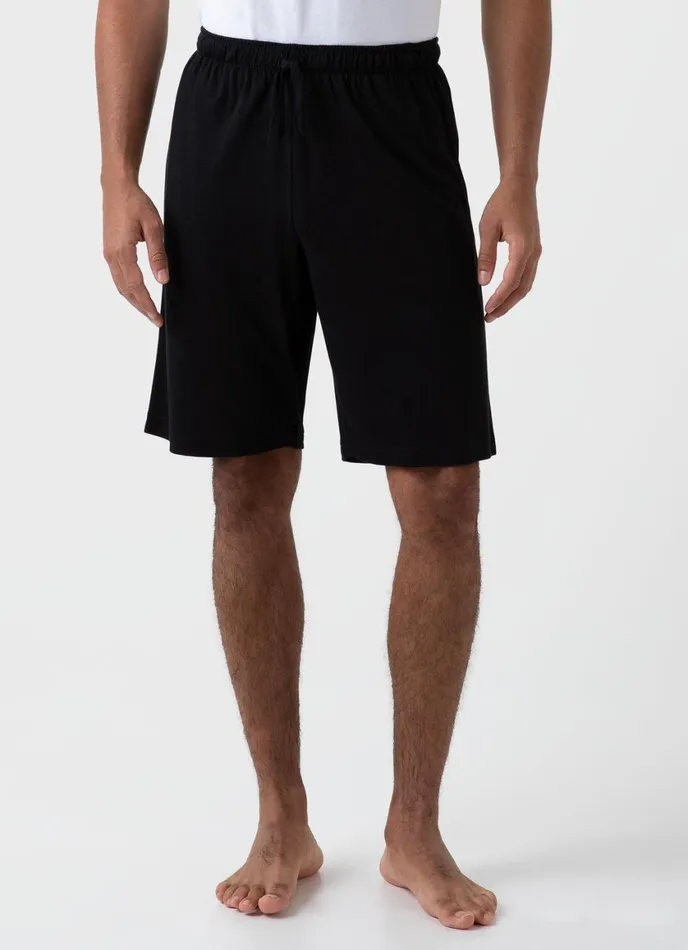 Cotton Modal Lounge Shorts Black Men SUNSPEL Shorts