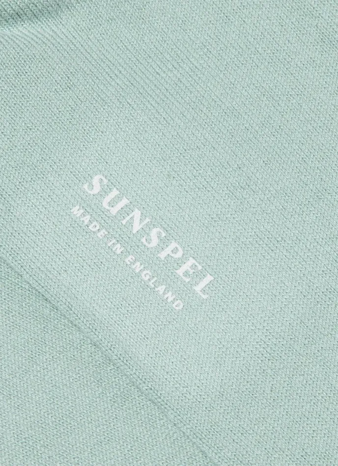 Cotton Socks Blue Sage Men SUNSPEL Socks