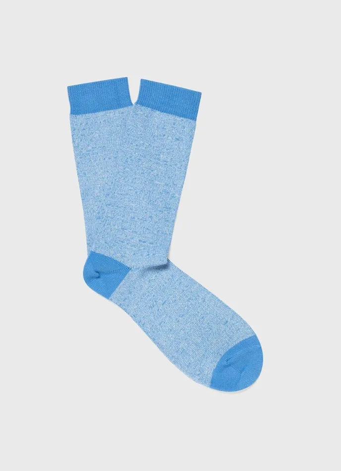 Cotton Socks Cool Blue Twist Men SUNSPEL Socks