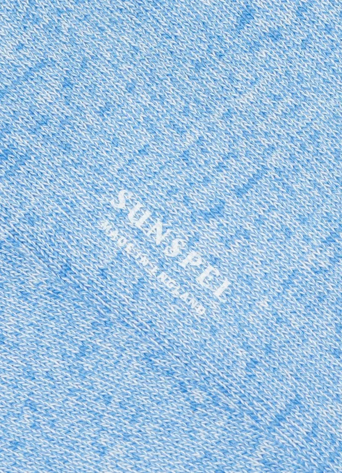 Cotton Socks Cool Blue Twist Men SUNSPEL Socks