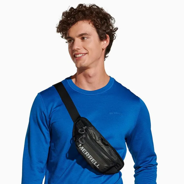Crest 15L Lumbar Pack Asphalt MenWomen Merrell Bags