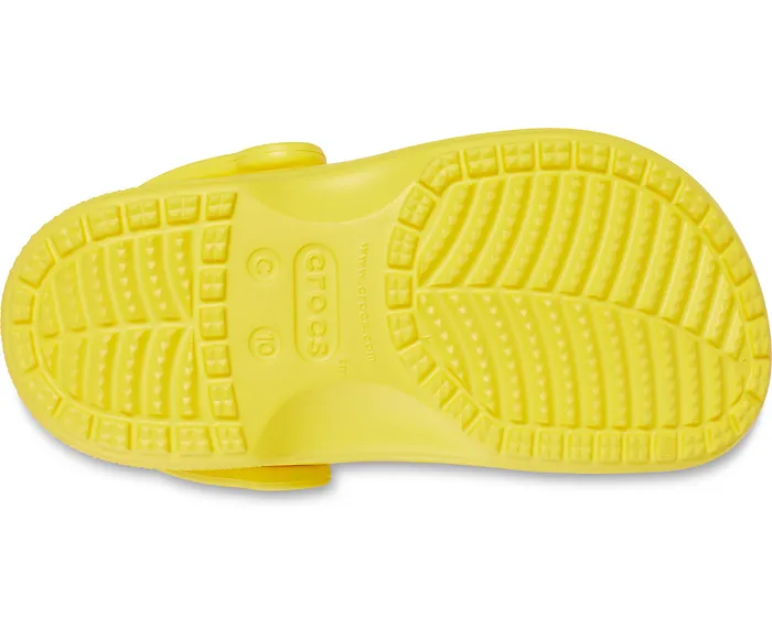 Crocs Kids Baya Clog Lemon GirlsBoys Clogs