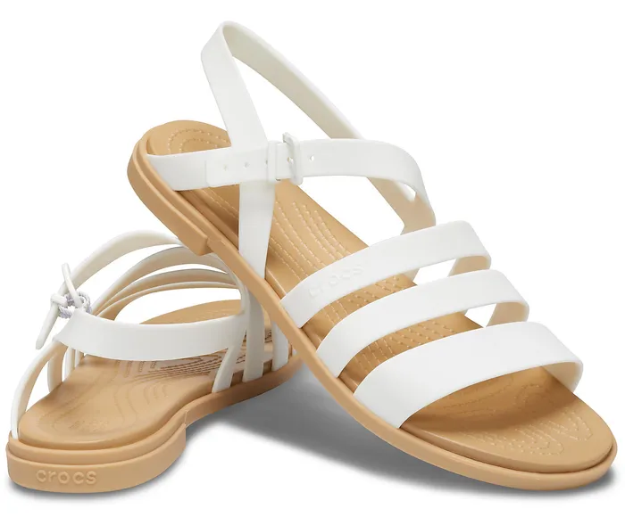 Crocs Tulum Sandal Oyster Tan Sandals Crocs Women