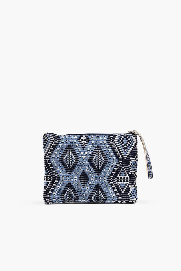 Crossbody Bags America and Beyond Women Cool Camo Embellished Top Zip Clutch Crossbody Bags America and Beyond Women Cool Camo Embellished Top Zip Clutch