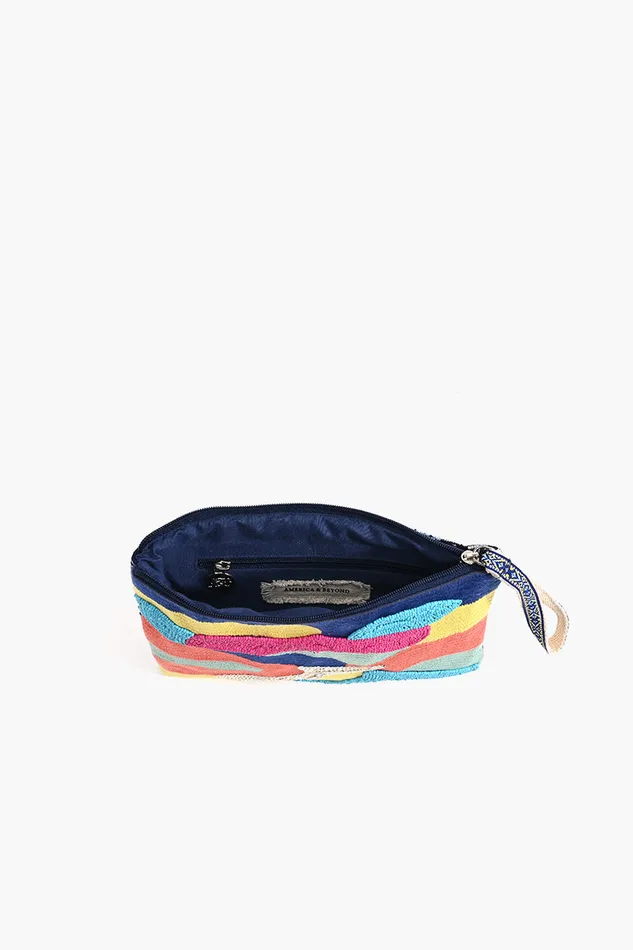 Crossbody Bags America and Beyond Women Cool Camo Embellished Top Zip Clutch Crossbody Bags America and Beyond Women Cool Camo Embellished Top Zip Clutch