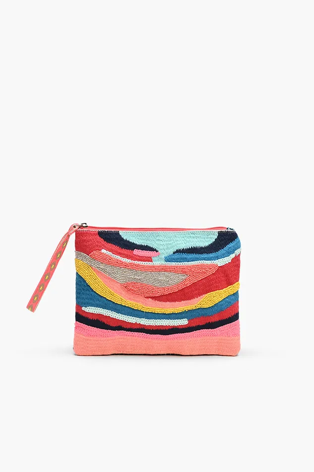 Crossbody Bags Chloe Embellished Top Zip Clutch America and Beyond Women