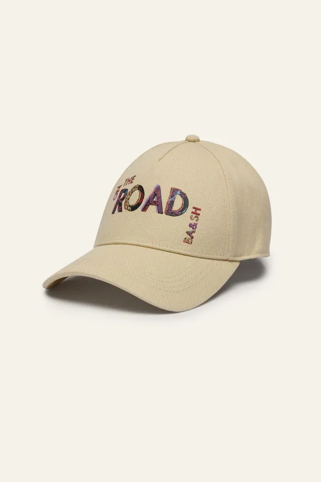 Curved Visor Cap Hilona OffWhite Women Baandsh Hats