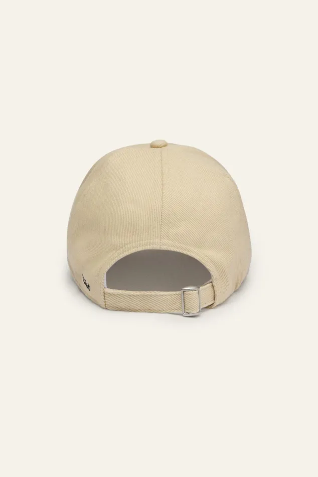Curved Visor Cap Hilona OffWhite Women Baandsh Hats