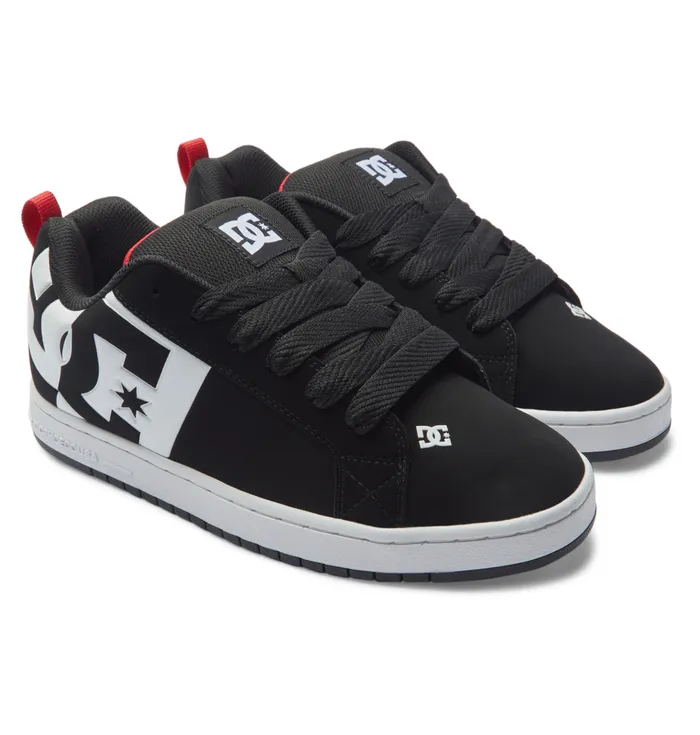 DC Shoes Court Graffik Shoes blackwhitered Men Sneakers