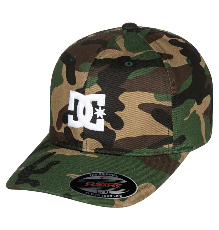 DC Shoes Hats and Beanies Men Cap Star Hat camo