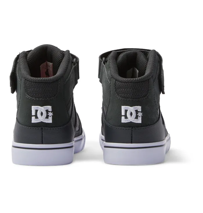 DC Shoes Sneakers Kids Pure High Elastic Waist Lace HighTop Shoes anthraciteblack