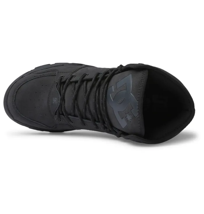 DC Shoes Winter Boots Men Versatile HI HighTop WaterResistant Winter Boots blackblackblack