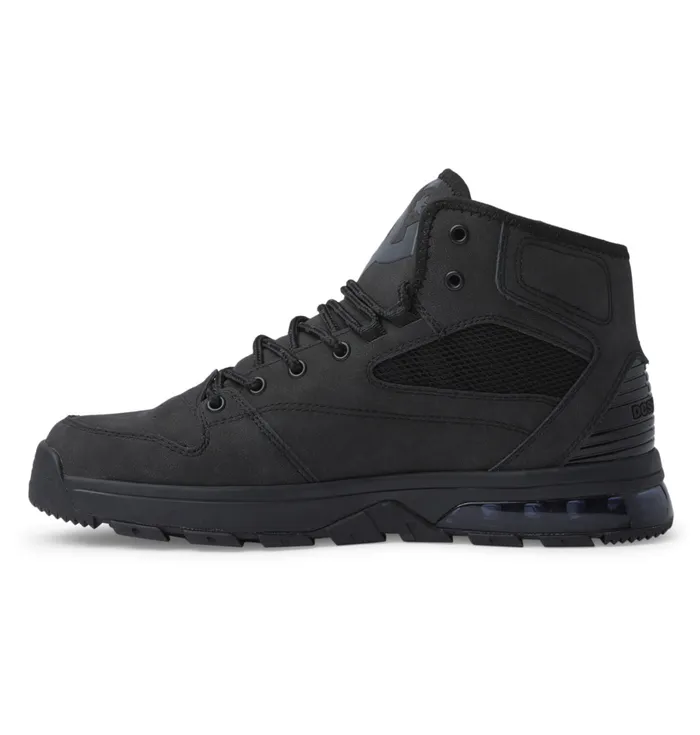 DC Shoes Winter Boots Men Versatile HI HighTop WaterResistant Winter Boots blackblackblack