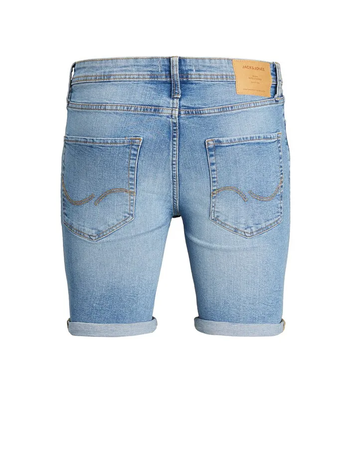 Denim Shorts JACK and JONES Mens RICK ORIGINAL NA 037 DENIM SHORTS Blue Blue Denim Gift for Friend