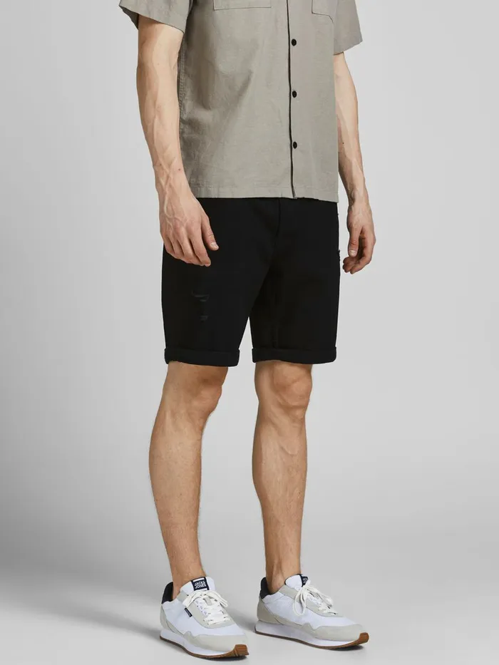 Denim Shorts JACK and JONES Mens RICK ORIGINAL NA 042 DENIM SHORTS Black Black Denim Gift 4 You Denim Shorts JACK and JONES Mens RICK ORIGINAL NA 042 DENIM SHORTS Black Black Denim Gift 4 You