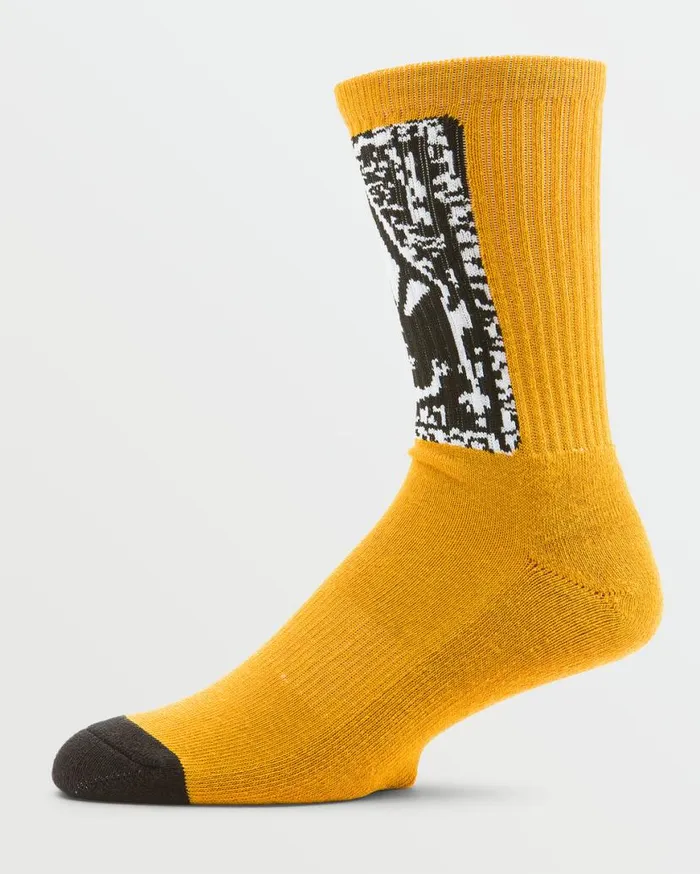 Dental Socks 8211 Old Gold Mens Volcom Socks
