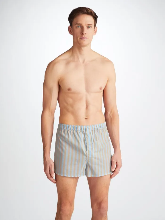 Derek Rose Modern Fit Boxer Shorts Men Modern Fit Boxers Amalfi 20 Cotton Batiste Blue Derek Rose Modern Fit Boxer Shorts Men Modern Fit Boxers Amalfi 20 Cotton Batiste Blue