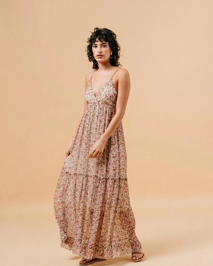 DRESS ECRU MARION Shop Grace and Mila Printed Dresses
