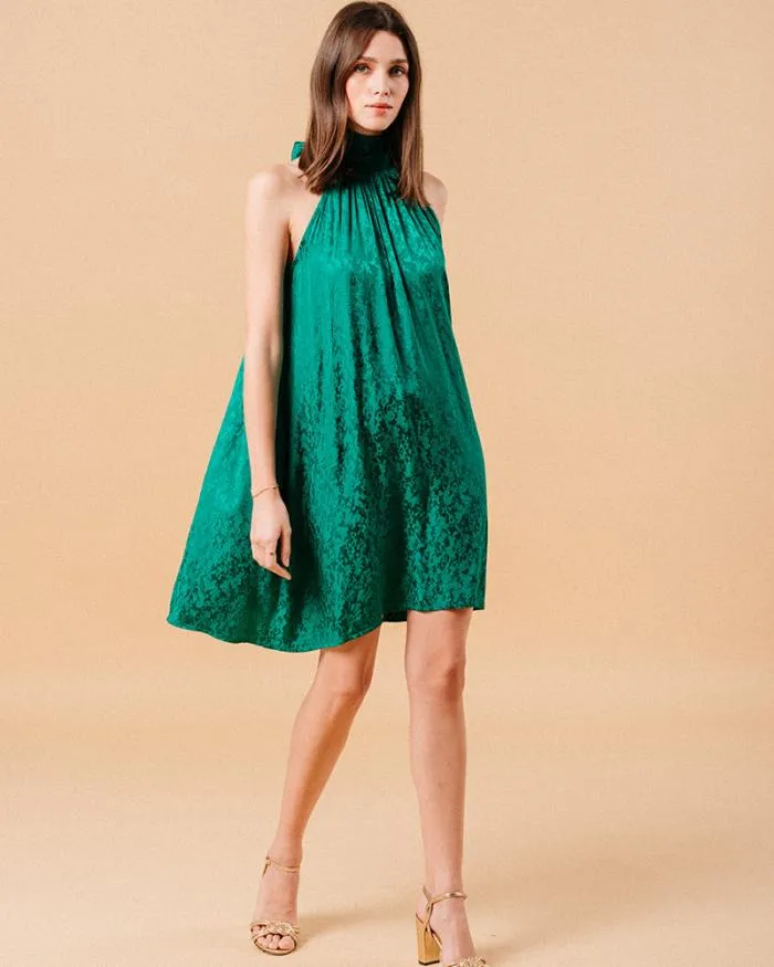 DRESS VERT MURIEL Shop Grace and Mila Formal Dresses