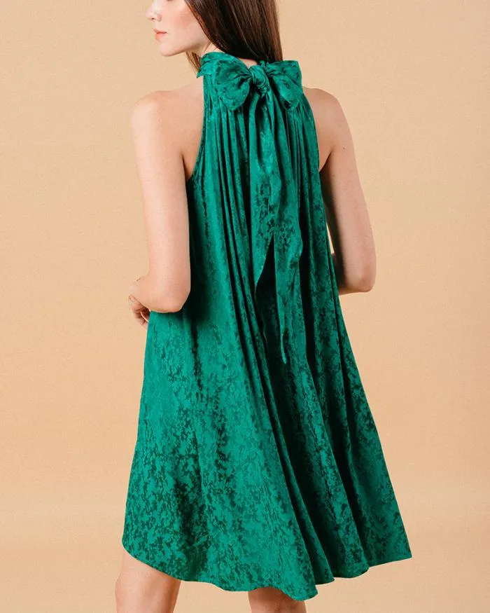 DRESS VERT MURIEL Shop Grace and Mila Formal Dresses