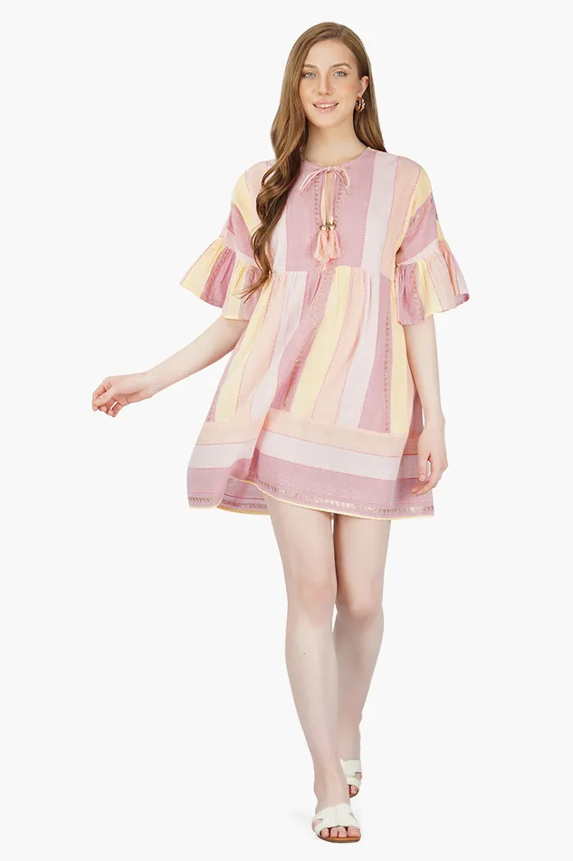 Dresses America and Beyond Women Noah Stripe Tunic Dress