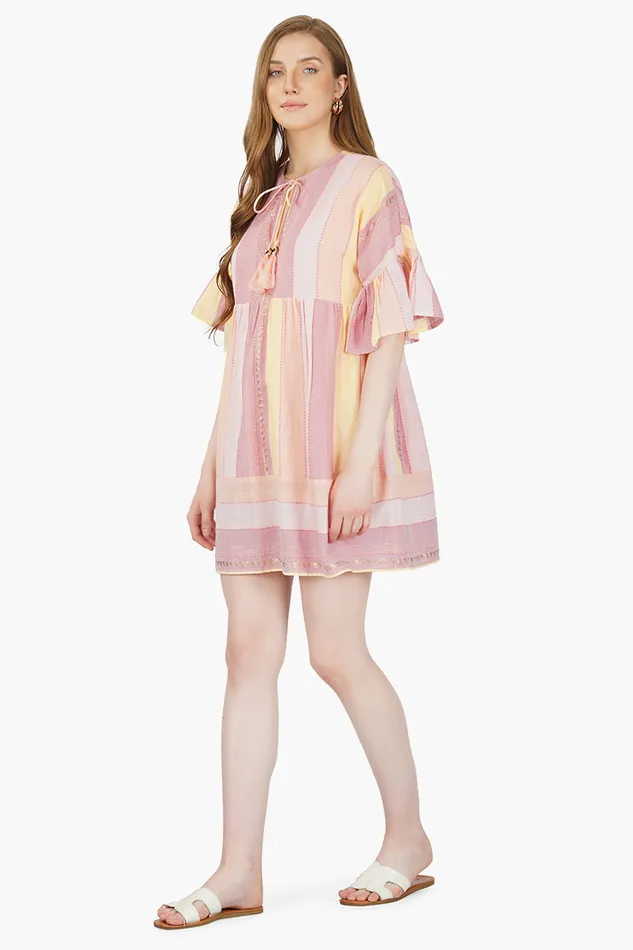 Dresses America and Beyond Women Noah Stripe Tunic Dress